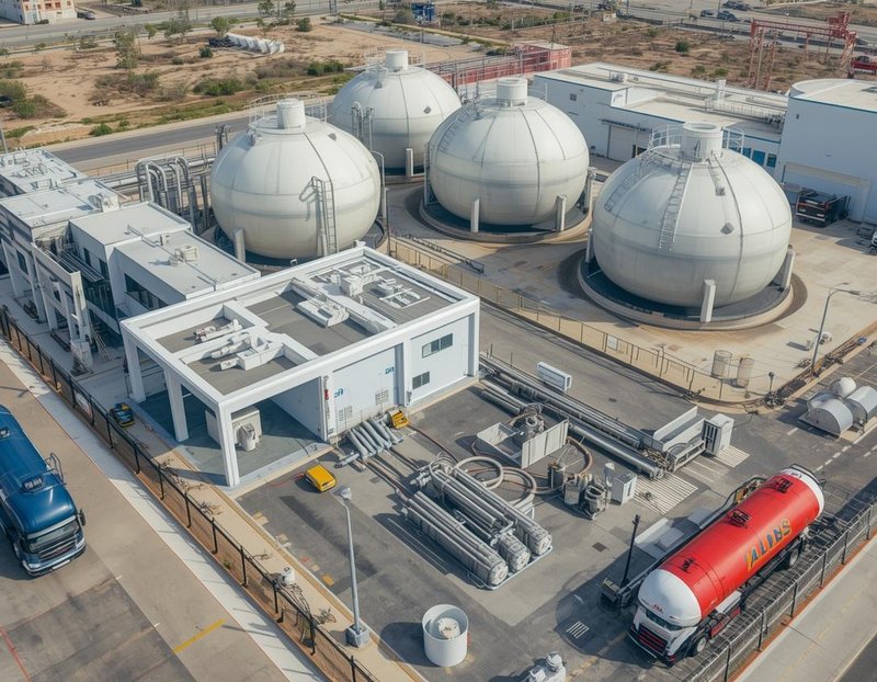 Фабрика в Ларнаке