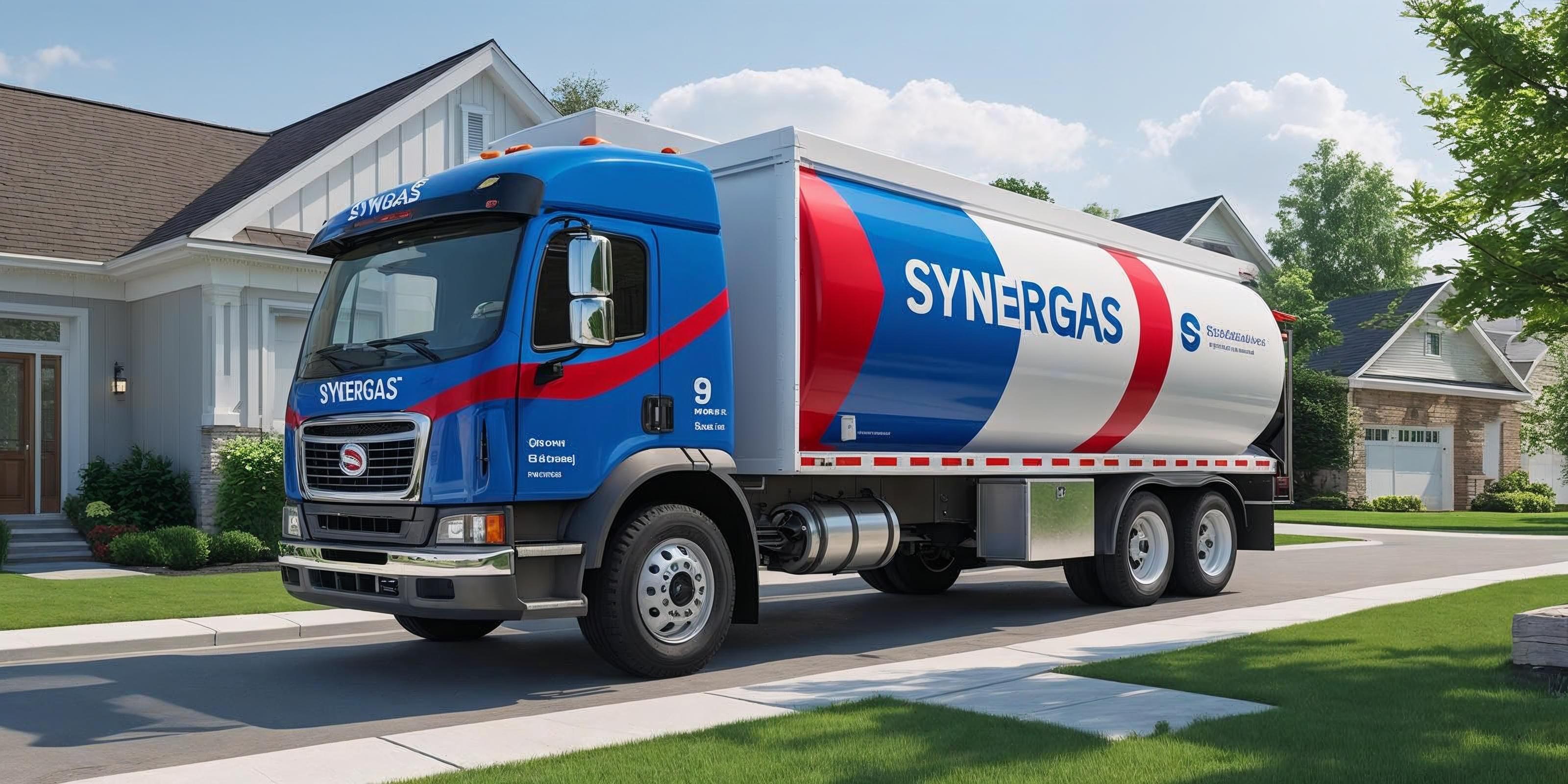 gSynergas Gas delivery truck